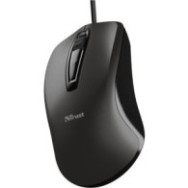 RATON OPTICO USB 3 BOTONES 1200DPI TRUST CARVE NEGRO