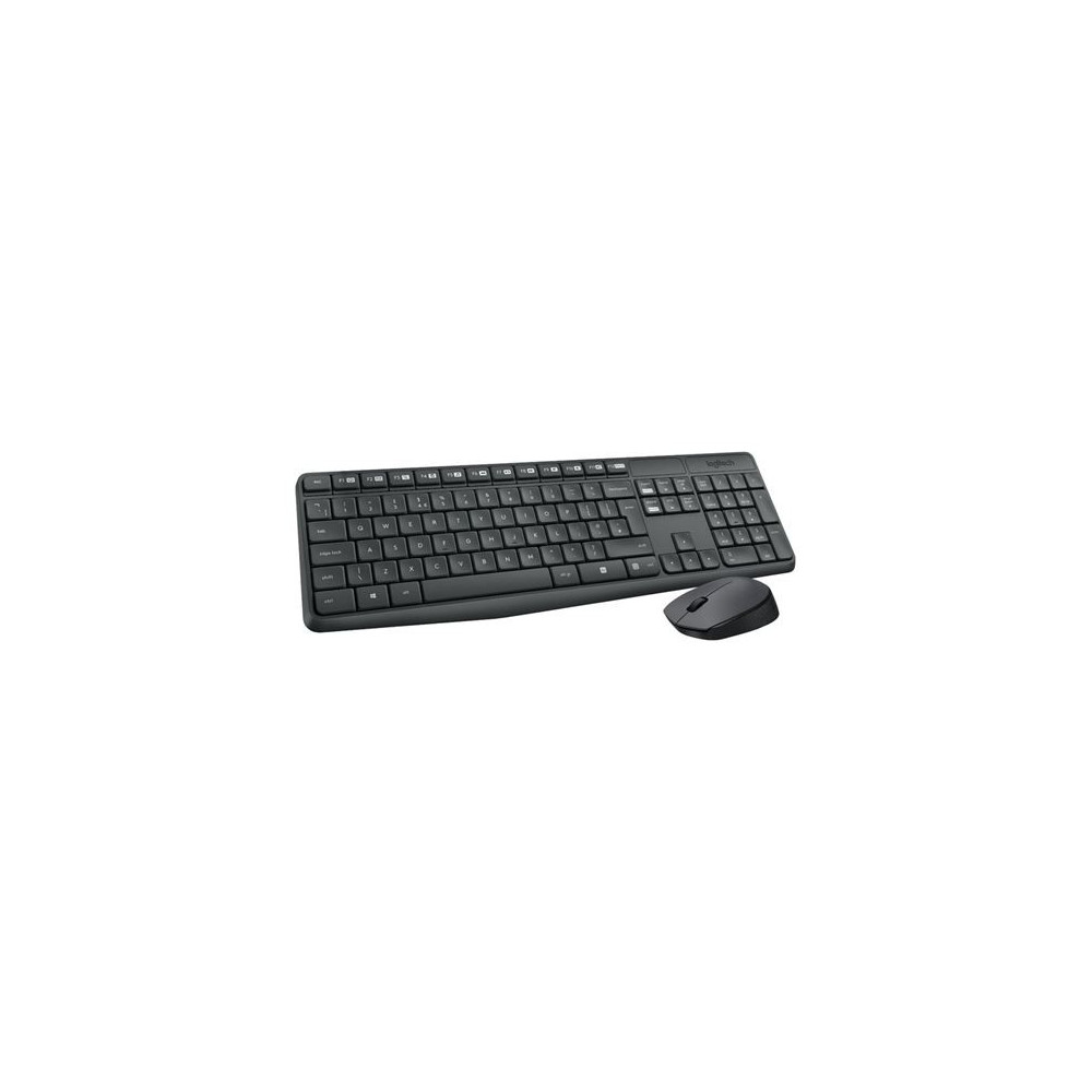 TECLADO Y RATÓN INALÁMBRICOS LOGITECH MK235 - 2.4GHz - ALCANCE 10 METROS