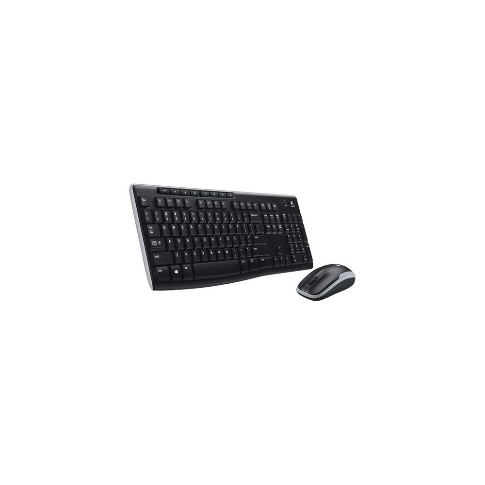 TECLADO+RATON LOGITECH MK270 WIRELESS NEGRO