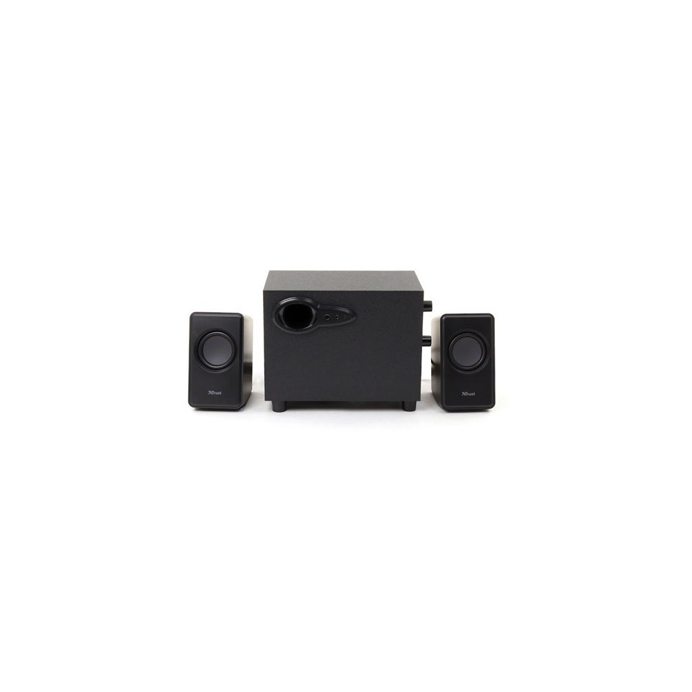 ALTAVOCES 2.1 TRUST AVORA - 9W RMS - CONTROLES VOLUMEN Y BAJOS EN SUBWOOFEO