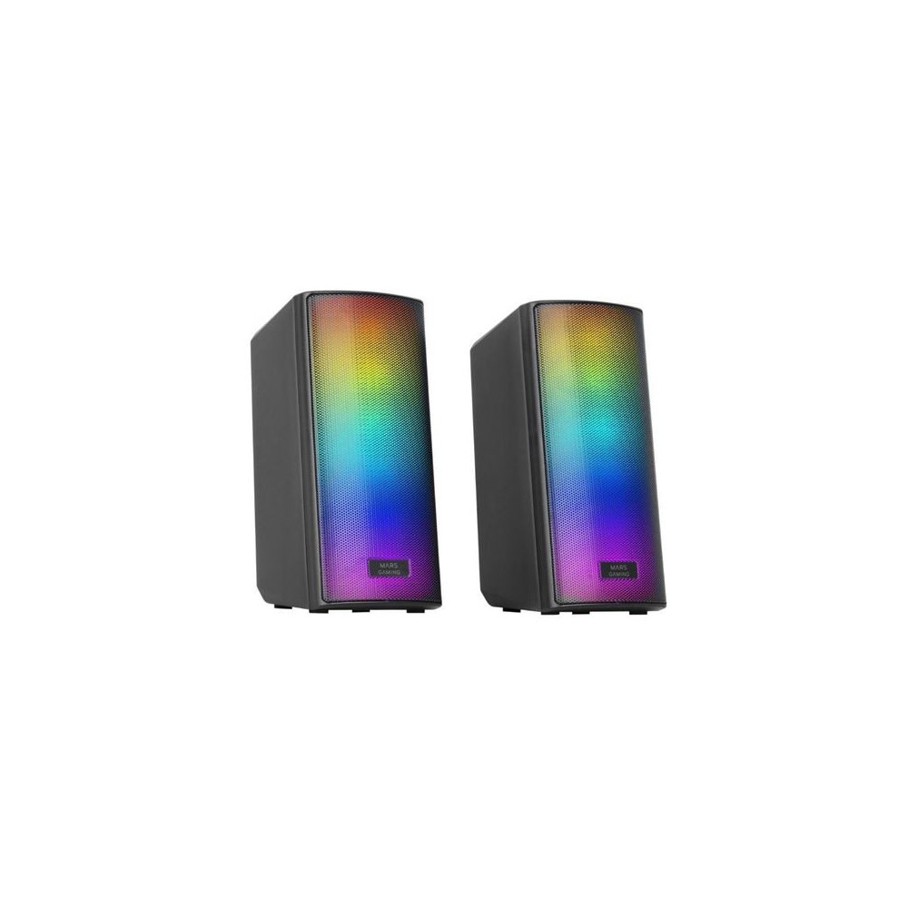 ALTAVOCES BLUETOOTH MSRGB2W 15W NEGROS MARS GAMING