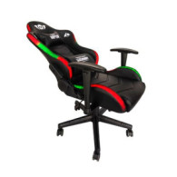 SILLA GAMING RGB SERIE RAPTOR LEGENDARY NEGRA CROMAD