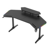 MESA GAMING PRO1500 XL FIBRA CARBONO | LUZ RGB SOUND MUVIP