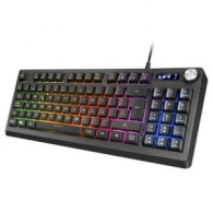 TECLADO SEMI-MECANICO MARS GAMING MKREVO SP
