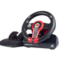 VOLANTE CON PEDALES COMPATIBLES CON NINTENDO SWITCH TURBO CUP WHEEL FR-TEC