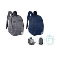 MOCHILA NEVERA POLIESTER 37X23X19 AZUL/GRIS SURTIDO