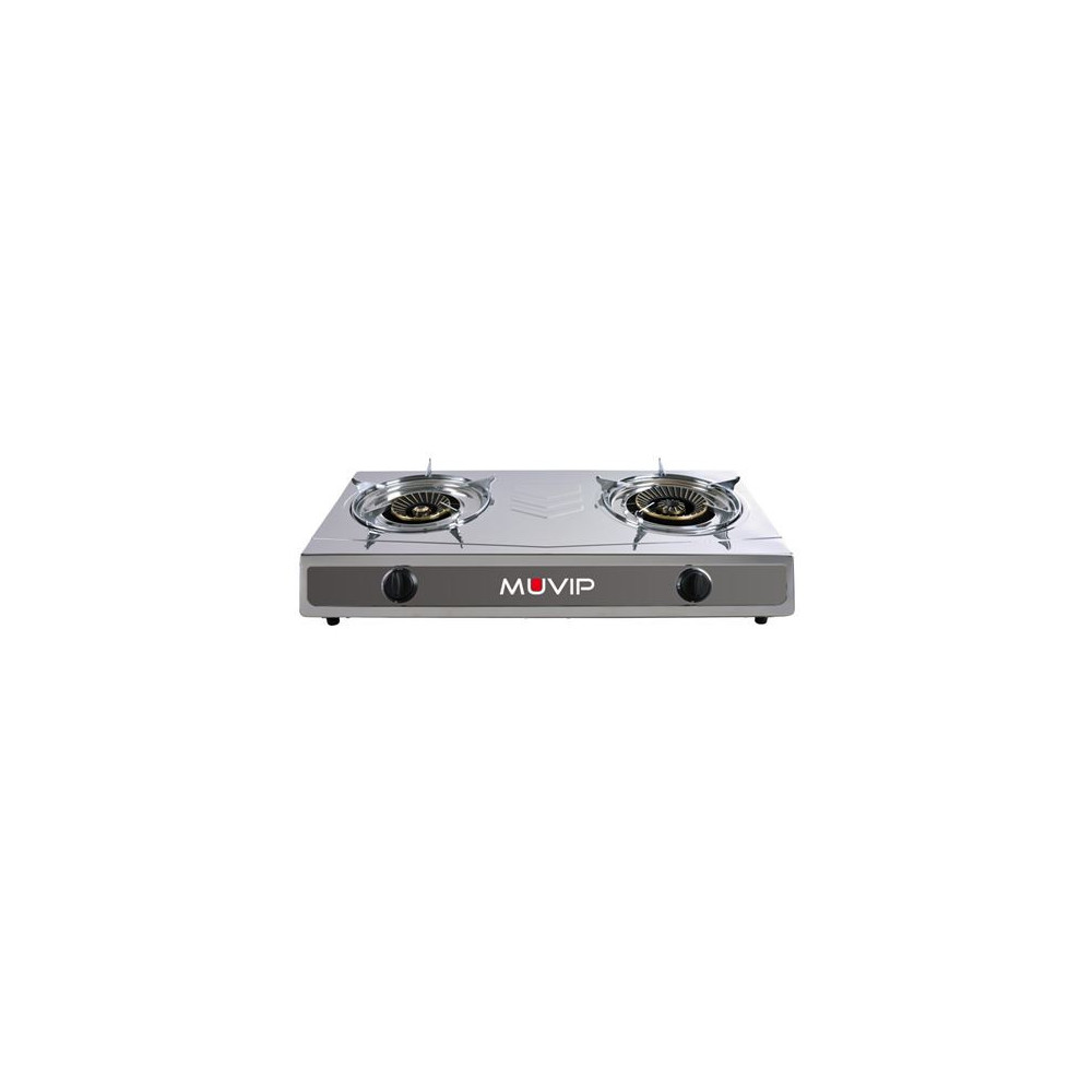 COCINA GAS INOX 2 FUEGOS SERIE STRONG MUVIP