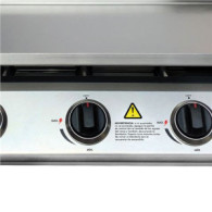 PLANCHA DE ASAR 3 FUEGOS INOXIDABLE MUVIP