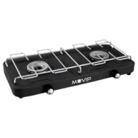 COCINA DE GAS 2 FUEGOS CON PARRILLA DESMONTABLE MUVIP