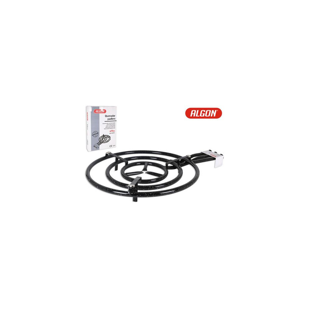 QUEMADOR DE ACERO 70CM PARA PAELLERO GAS ALGON