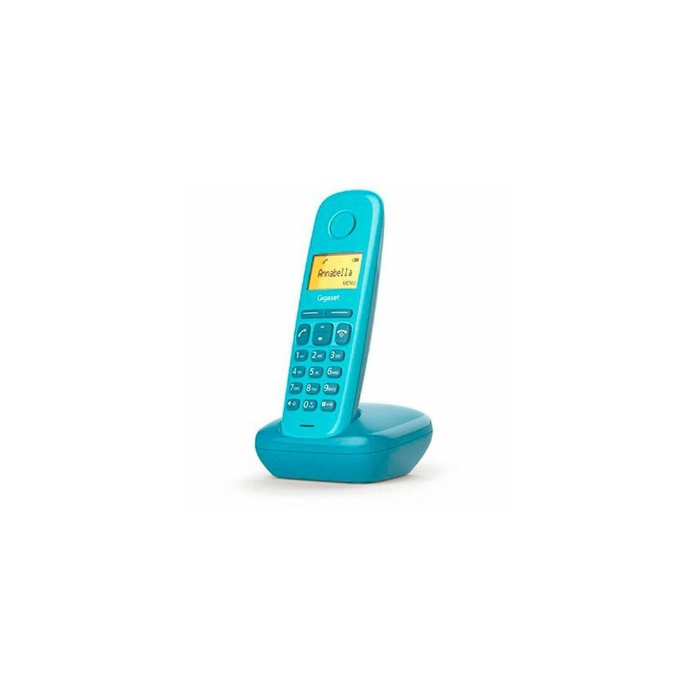 TELÉFONO DECT GIGASET A170 AZUL | LCD 1.5 | FUNCION ALARMA
