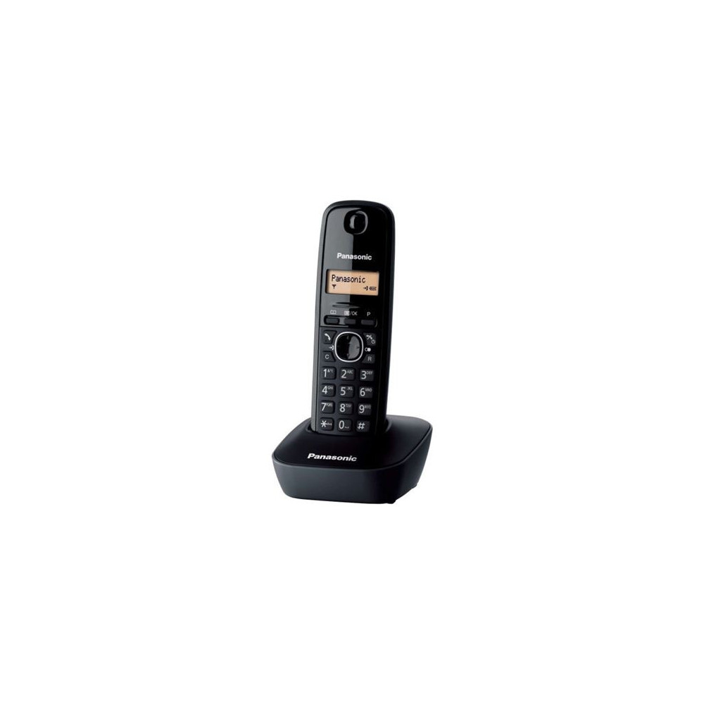 TELÉFONO INALÁMBRICO DECT PANASONIC KX-TG1611 SPH NEGRO