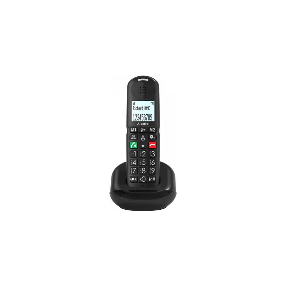 TELEFONO INALAMBRICO SENIOR XL 685 NEGRO ALCATEL