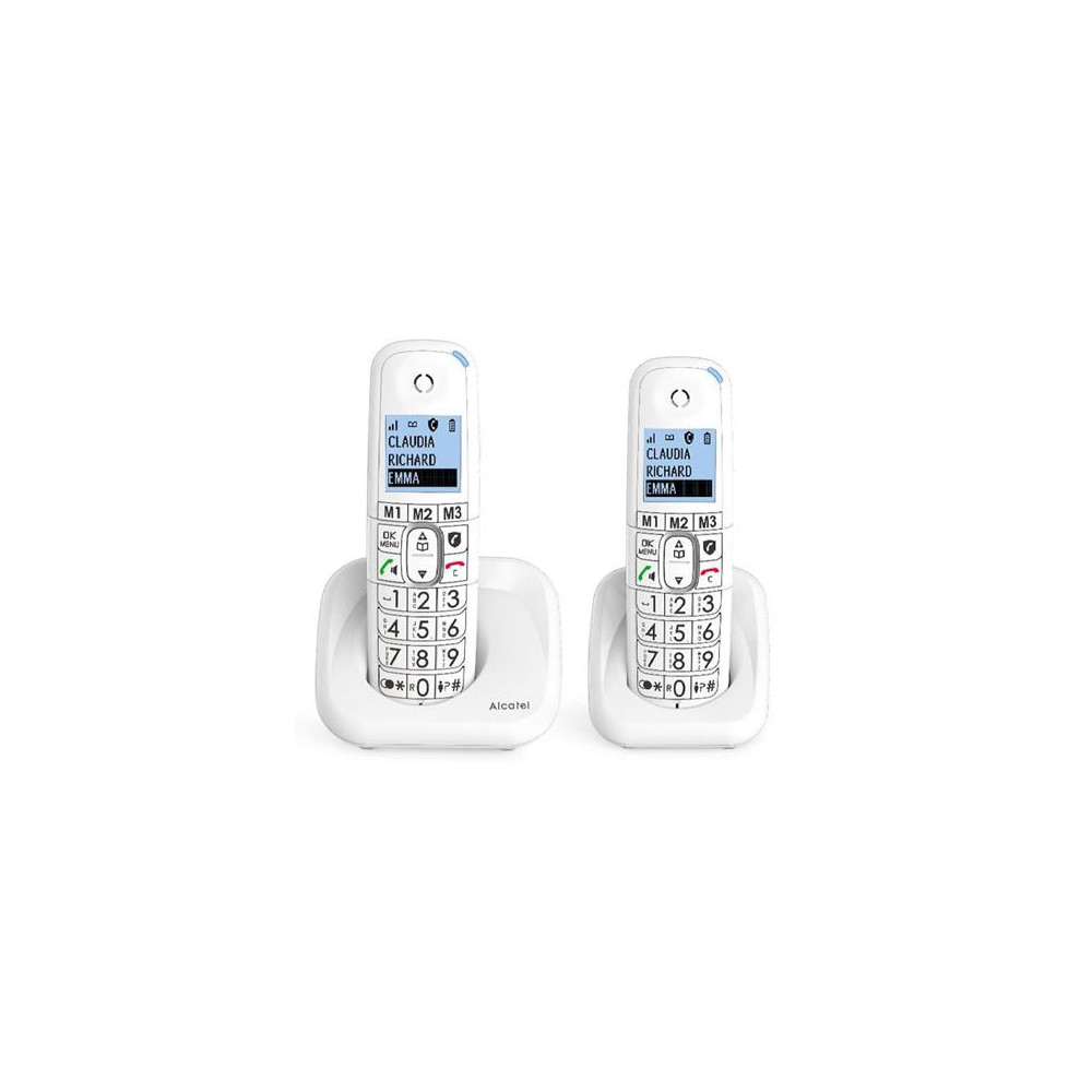TELEFONO INALAMBRICO XL785 BLANCO DUO ALCATEL