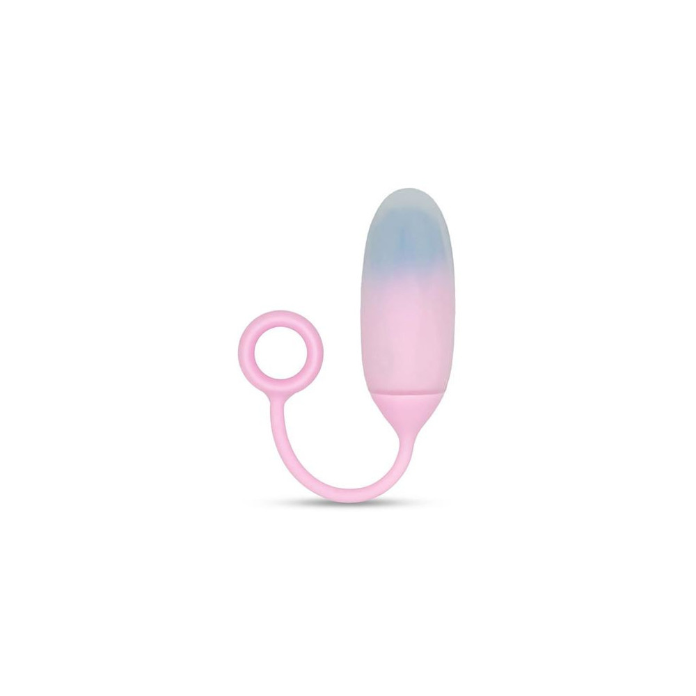 HUEVO MASTURBADOR VIBRADOR FEMENINO CON APP AZUL/VIOLETA INTOYOU