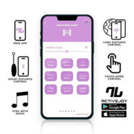 HUEVO VIBRADOR FEMENINO CON APP AMARILLO/NARANJA INTOYOU