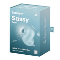 SUCCIONADOR CLITORIS CON VIBRACION SASSY SEAL SATISFYER