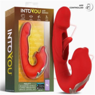 VIBRADOR CON FUNCION DE MORDISQUEO Y FLIPPING MOUTY INTOYOU