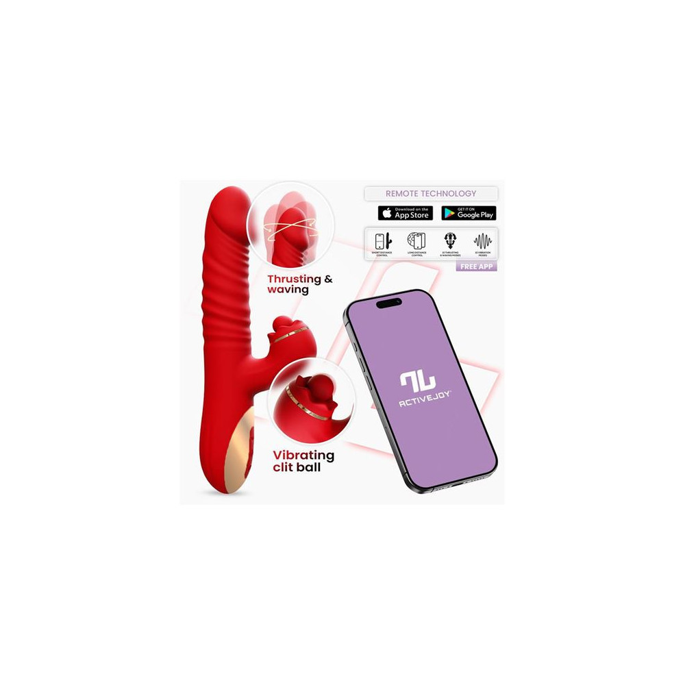 VIBRADOR DOBLE MOTOR CON ESTIMULADOR CLITORIS ASCEN INTOYOU