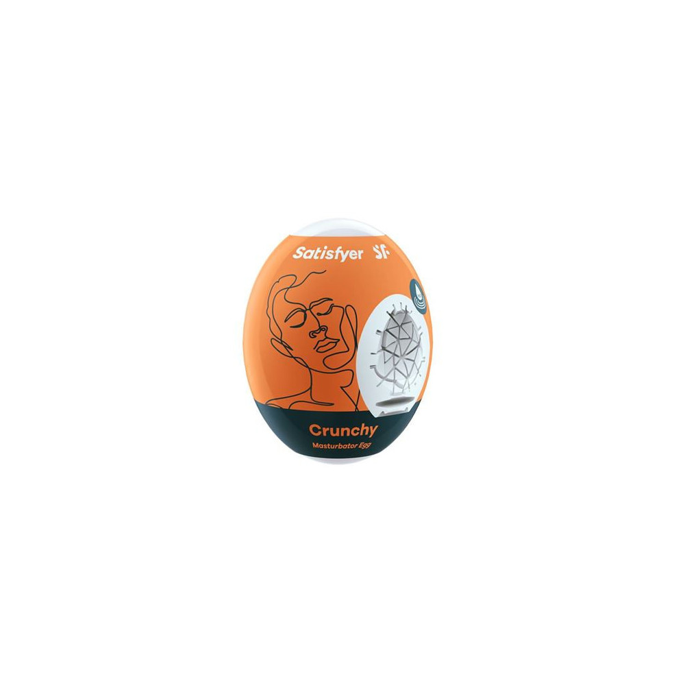 HUEVO MASTURBADOR CRUNCHY HYDRO ACTIVE SATISFYER