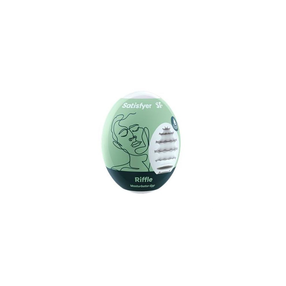 HUEVO MASTURBADOR RIFFLE HYDRO ACTIVE SATISFYER