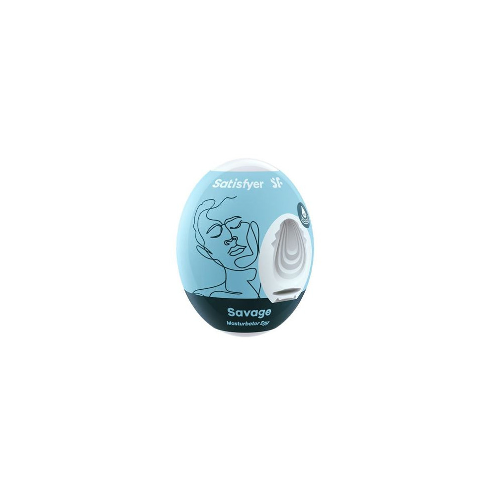 HUEVO MASTURBADOR SAVAGE HYDRO ACTIVE SATISFYER