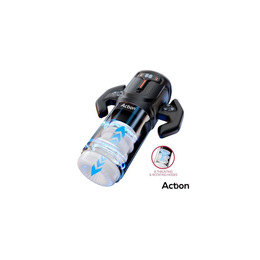 MASTURBADOR MASCULINO AUTOMATICO CLIMAX ZYON ACTION