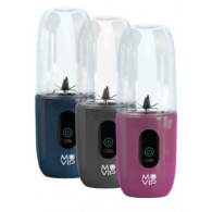 BATIDORA DE VASO PORTÁTIL RECARGABLE COLOR DESIGN 460ML GRIS MUVIP