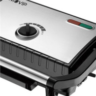SANDWICHERA INOX GRILL 1500W TEMPERATURA REGULABLE MUVIP
