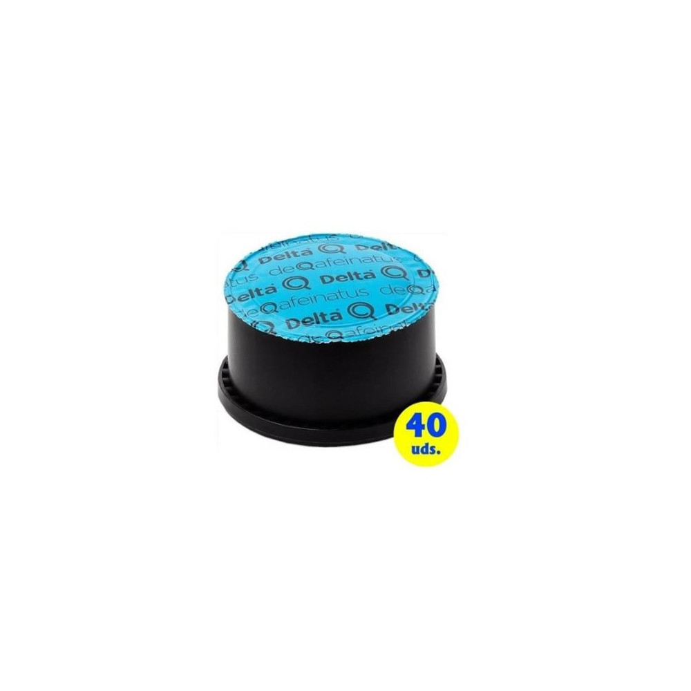 PACK 40 CAPSULAS CAFE DESCAFEINADO DELTA DEQAFEINATUS