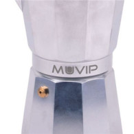 CAFETERA 9 TAZAS ALUMINIO ANTIADHERENTE MUVIP