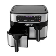 FREIDORA AIRE CALIENTE DOBLE 9 LITROS 2600W PANTALLA TACTIL MUVIP