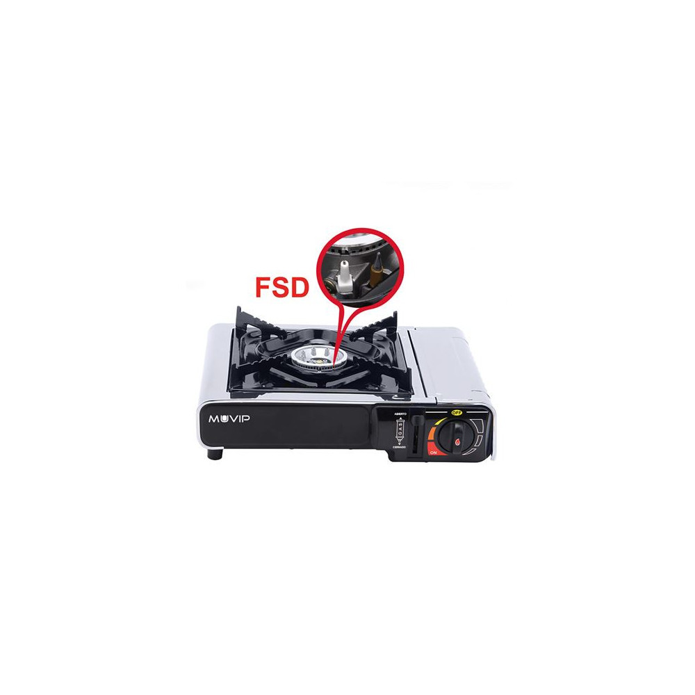 COCINA DE GAS PORTATIL BOMBONA CON FSD MUVIP