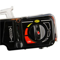 COCINA DE GAS PORTATIL DOBLE BOMBONA ACERO + PLANCHA + MALETIN MUVIP