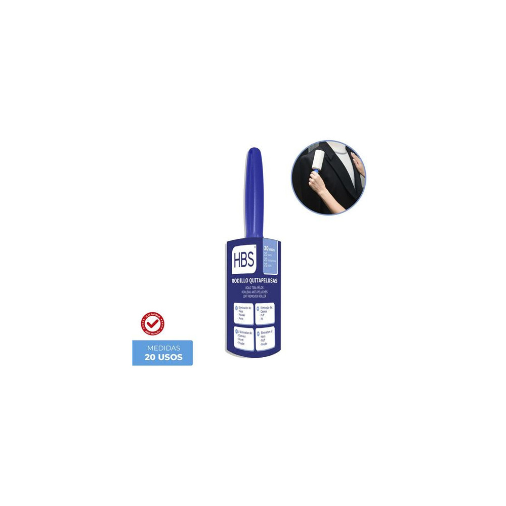 QUITAPELUSA DE 20 USOS HBS