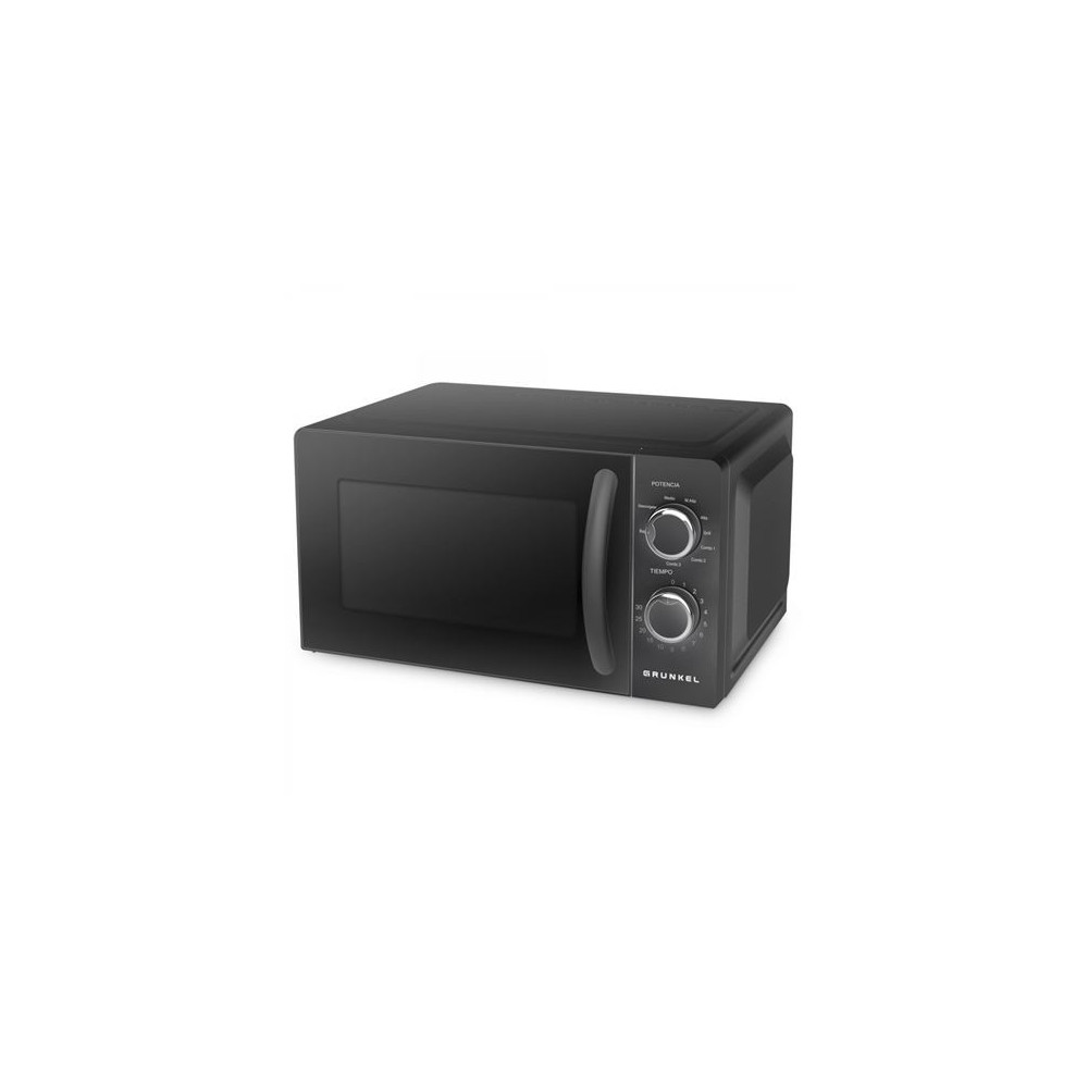 MICROONDAS 20L CON GRILL 700W NEGRO GRUNKEL