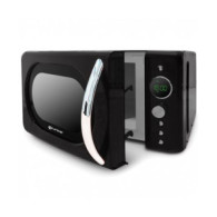 MICROONDAS VINTAGE NEGRO 700W. GRUNKEL
