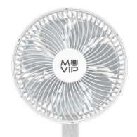 VENTILADOR PORTATIL OSCILANTE 8 BATERÍA MUVIP
