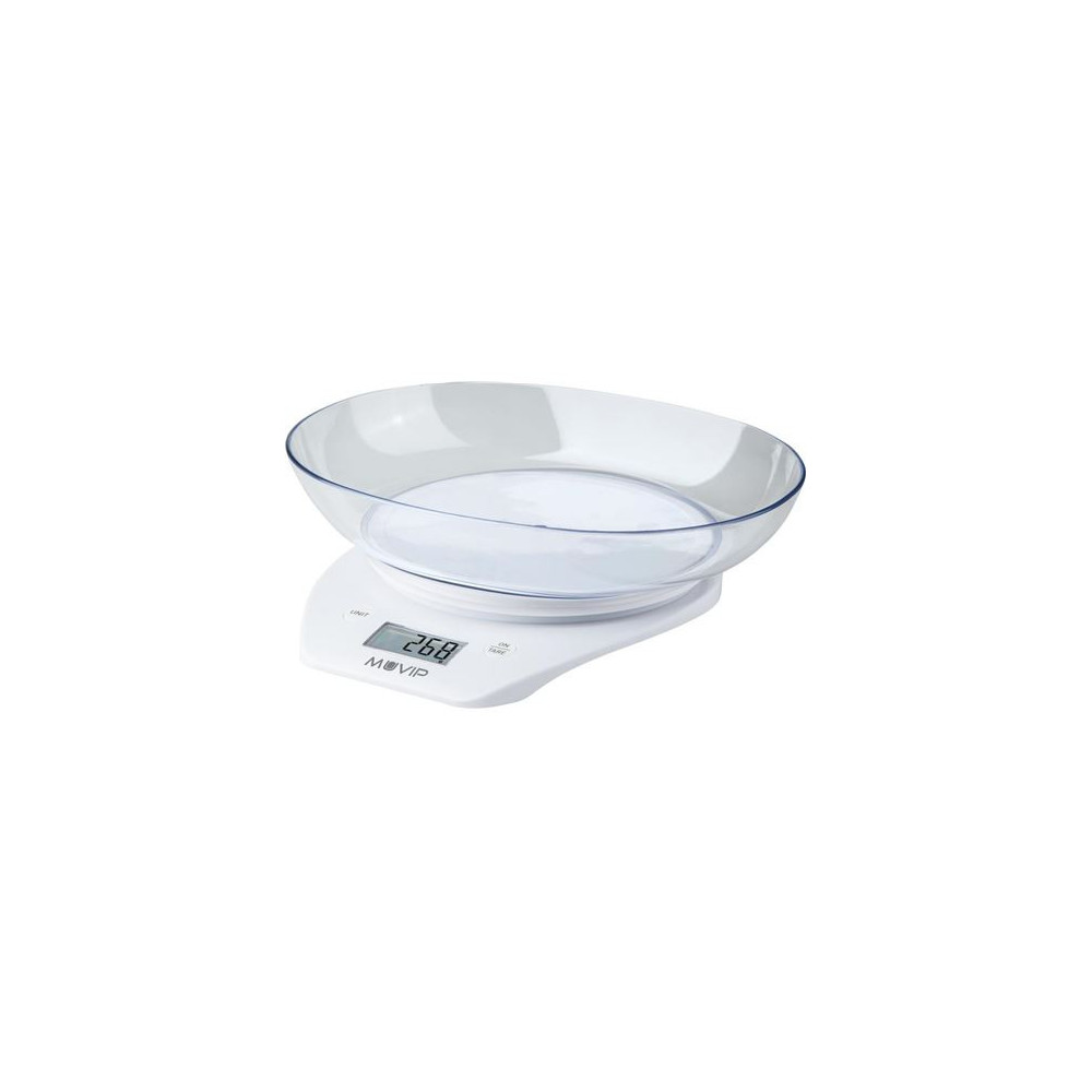 BASCULA DE COCINA DIGITAL CON BOL GRADUACION 0.1G MUVIP