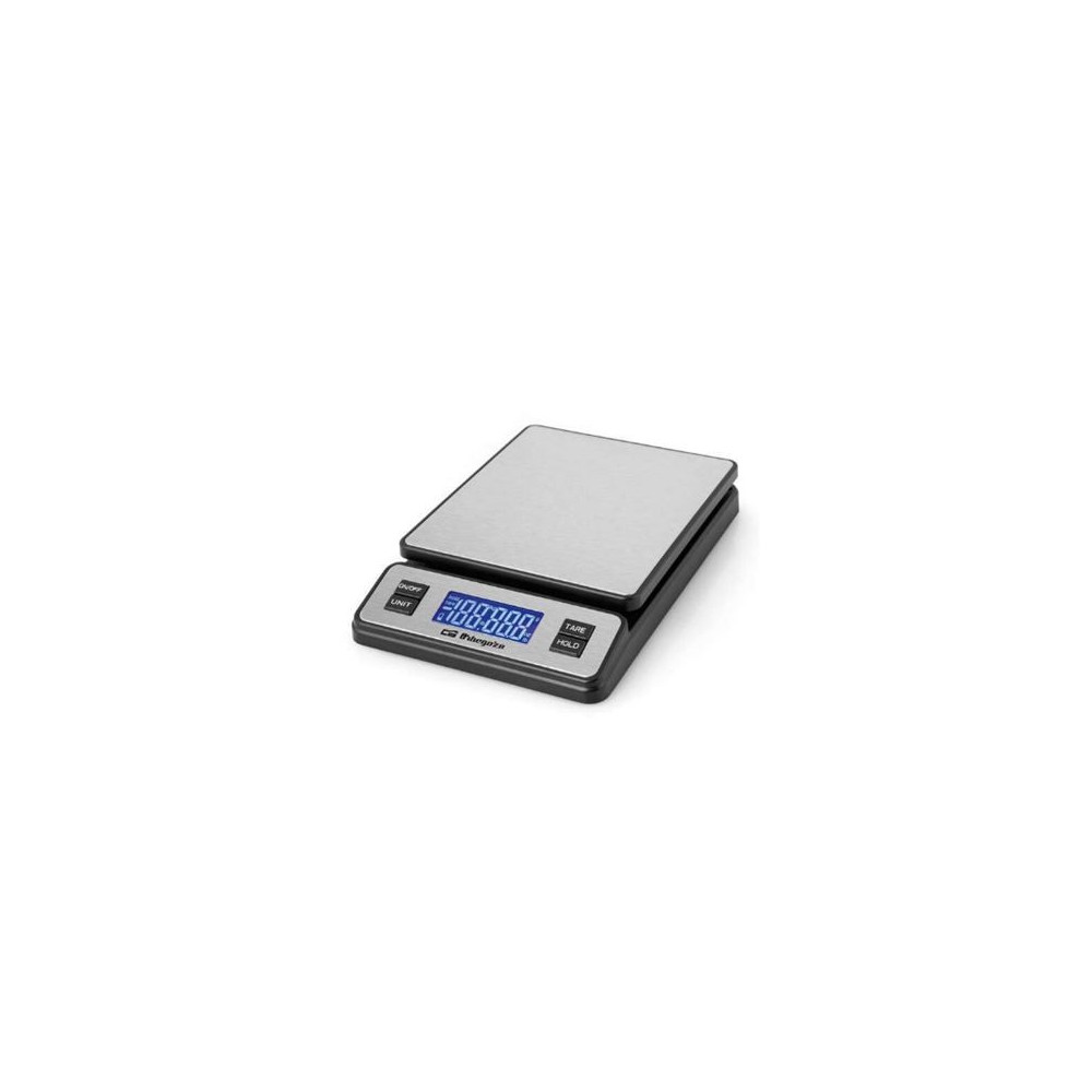 BASCULA DE COCINA DIGITAL HASTA 40KG INOX PC3100 ORBEGOZO