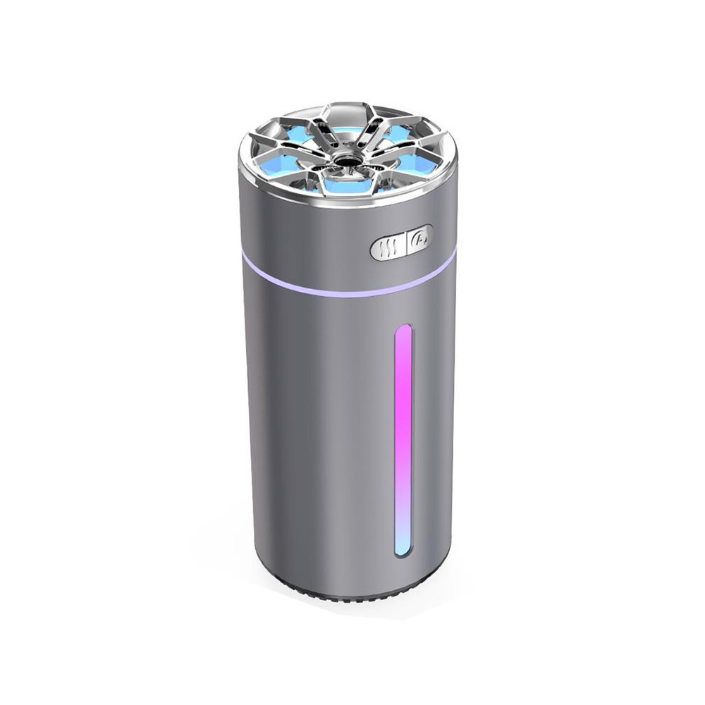 HUMIDIFICADOR PORTATIL CON RGB HF09 PLATA XO