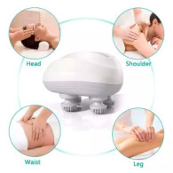 MASAJEADOR DE CABEZA CON 4 ROTORES BLANCO XO