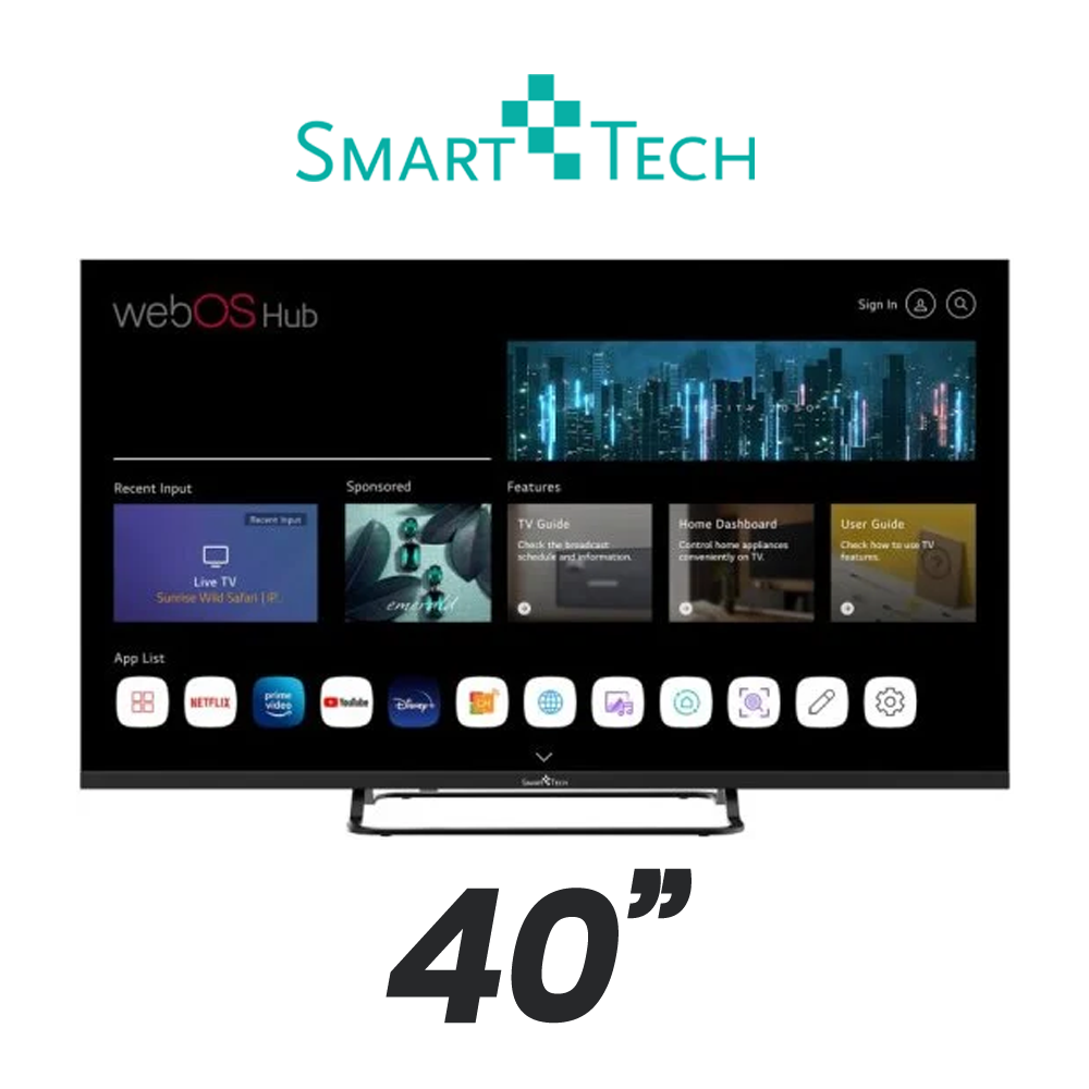TELEVISOR SMART TECH 40" SMART TV FULL HD