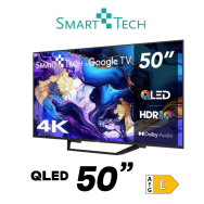 TELEVISOR SMART TECH QLED 50" 4K HDR10 GOOGLE TV