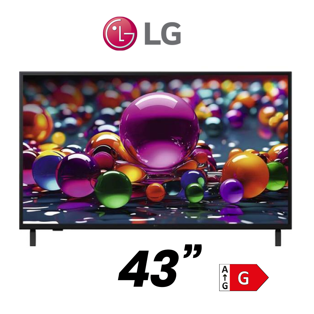 TELEVISOR LG 43" SMART TV 4K UHD