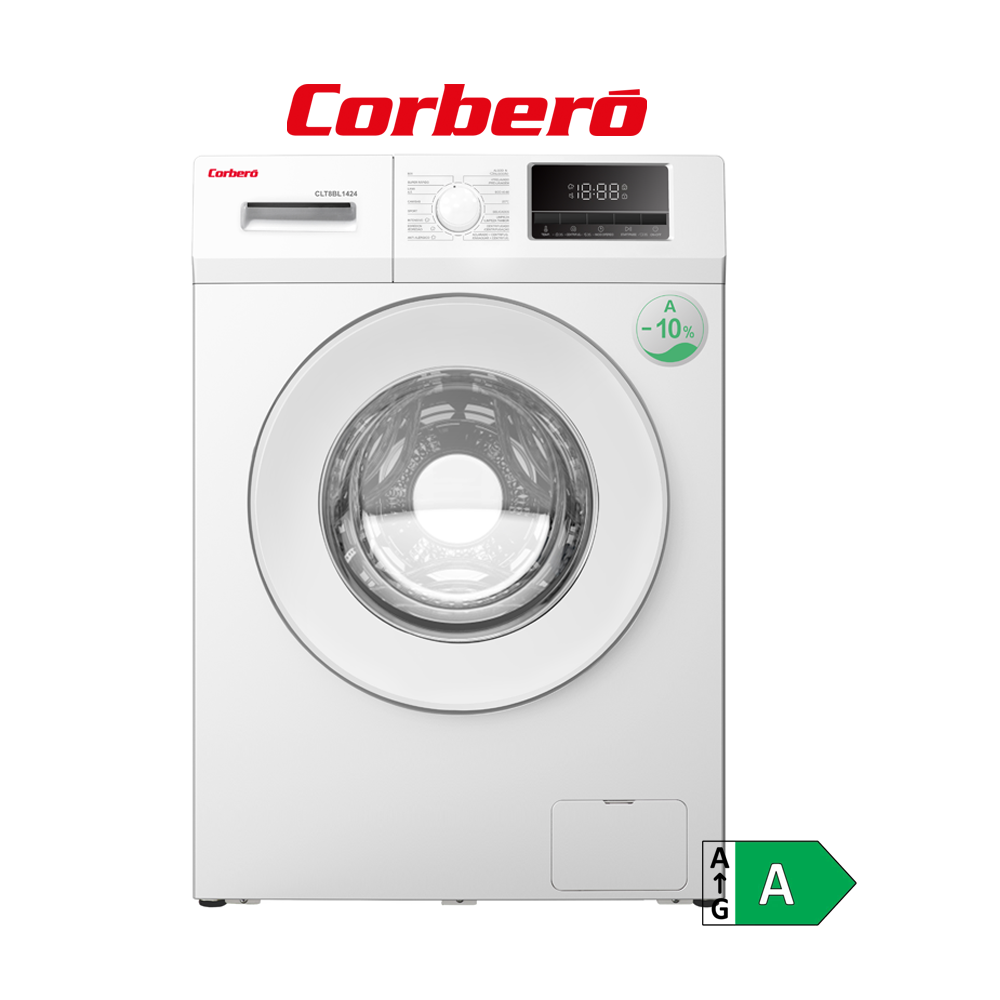LAVADORA 8kg - 1400rpm CORBERÓ